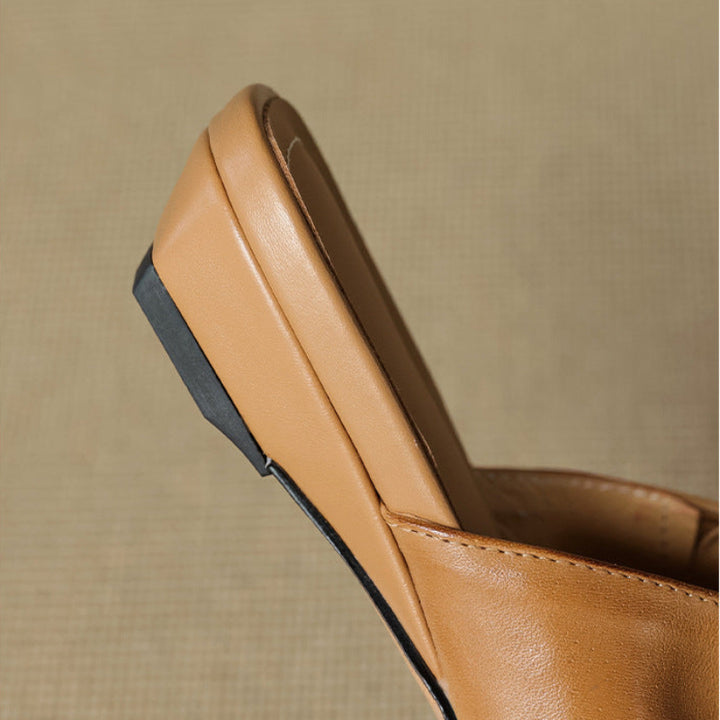 ANNA MARIA™ LEATHER MULES
