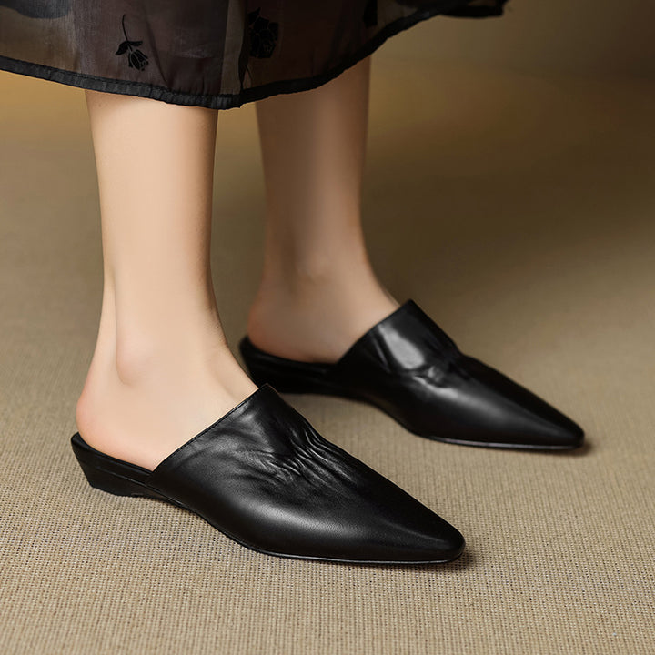 ANNA MARIA™ LEATHER MULES