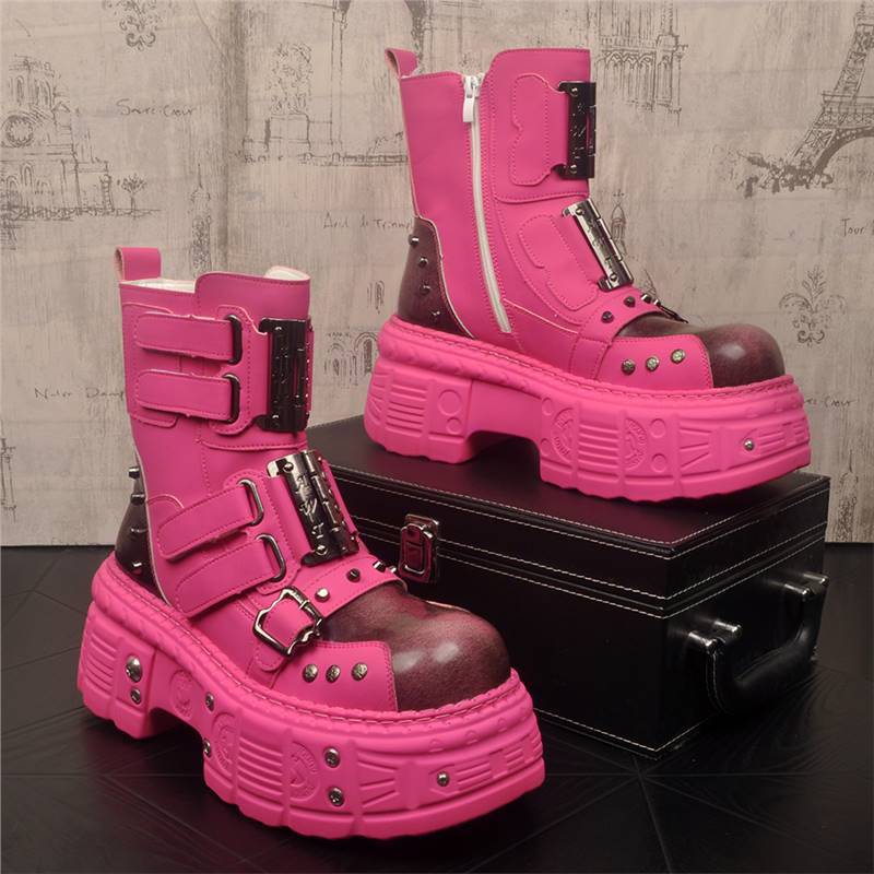 HERMULA LEATHER BOOTS