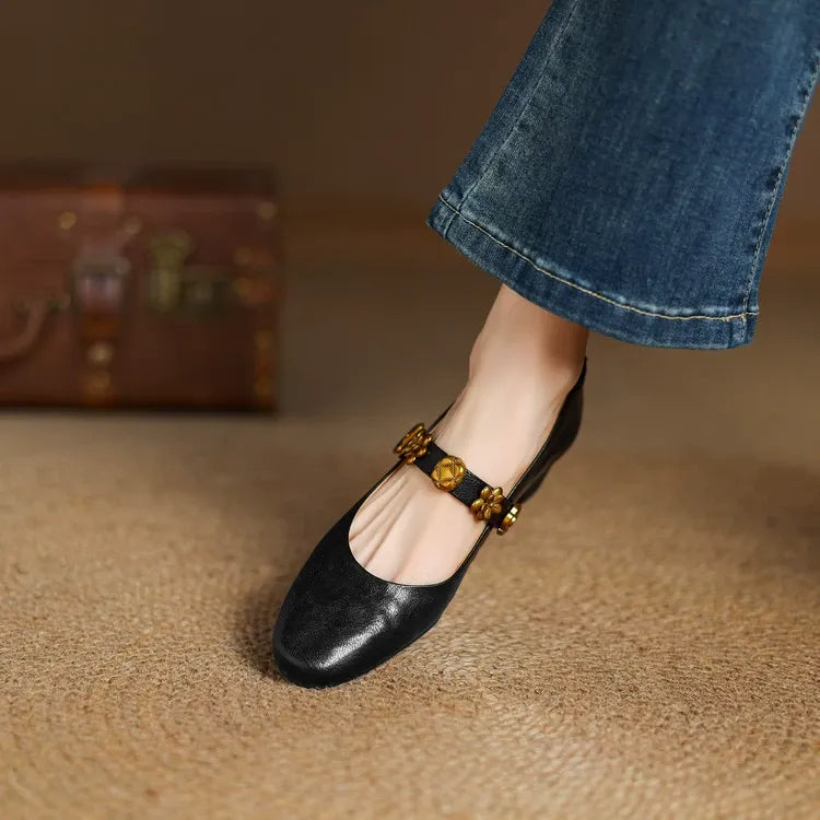 MONICA™ LEATHER SHOES