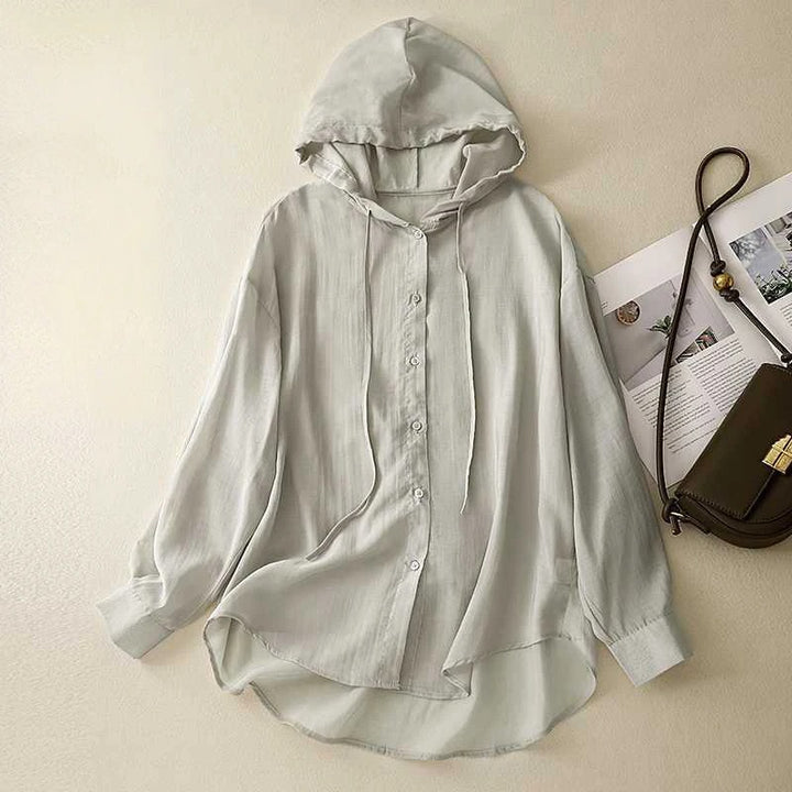 BLOOM LINEN HOODIE