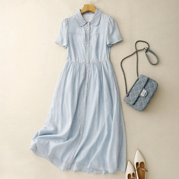 LUNARIA LINEN DRESS