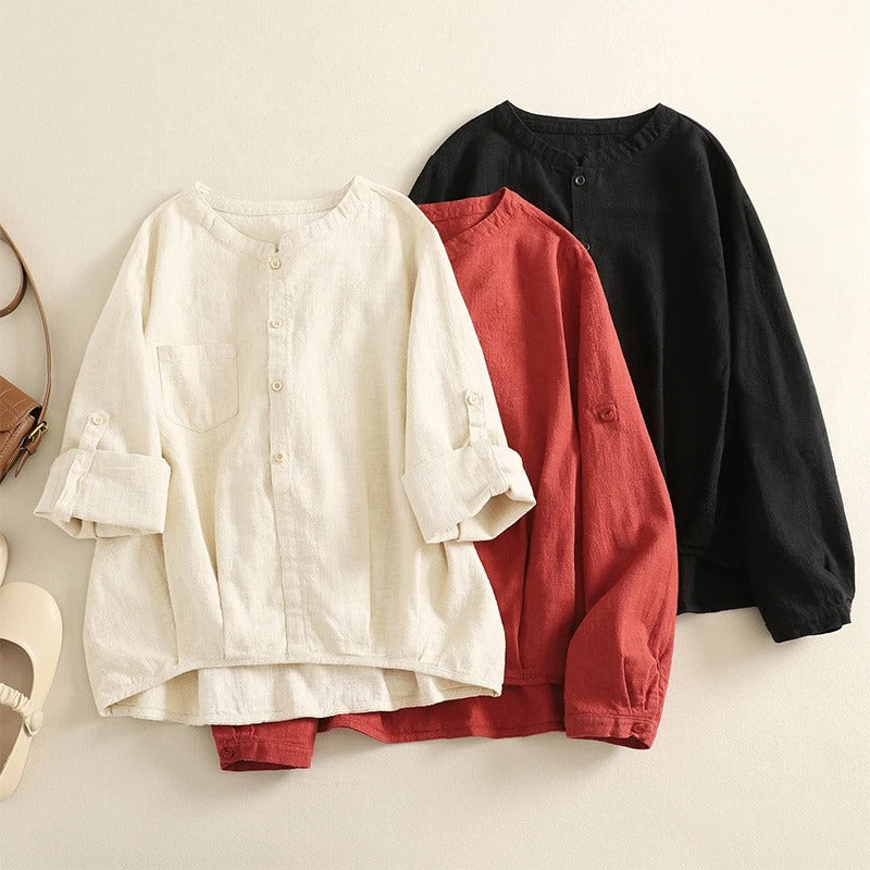MARINA LINEN SHIRT