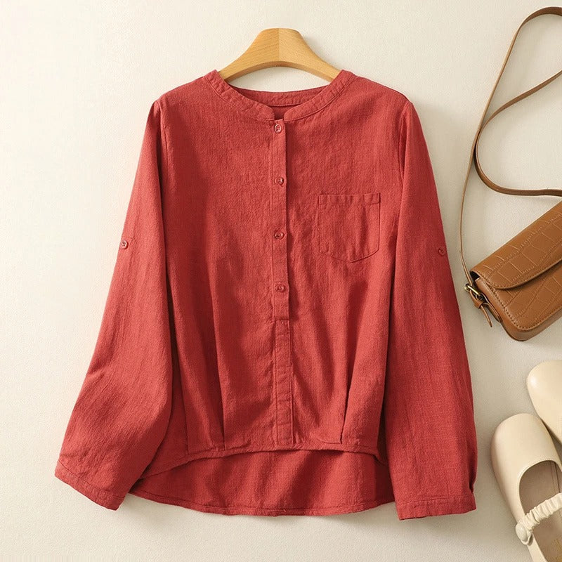 MARINA LINEN SHIRT