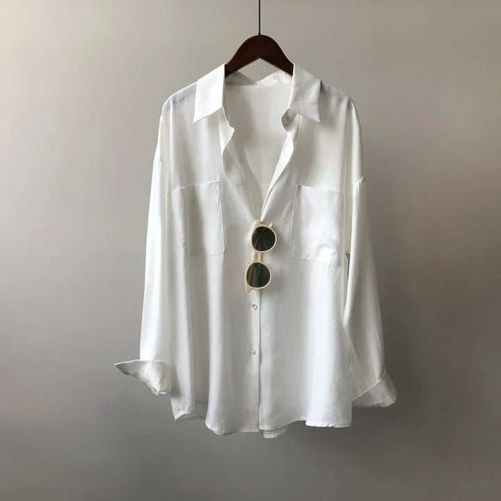 BIANCA TENCEL BLOUSE