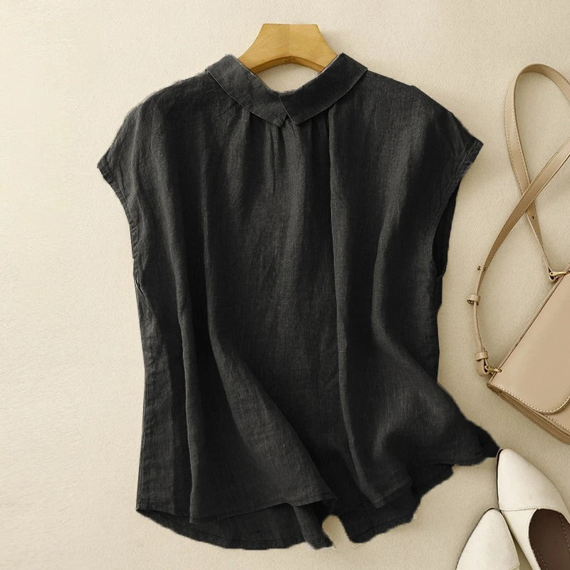 GILBERT LINEN BLOUSE