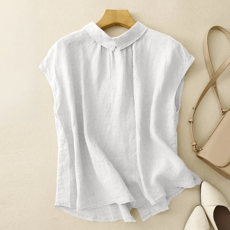 GILBERT LINEN BLOUSE