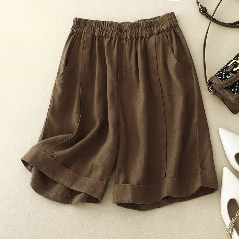 ADELE LINEN SHORTS