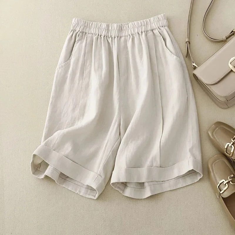 ADELE LINEN SHORTS