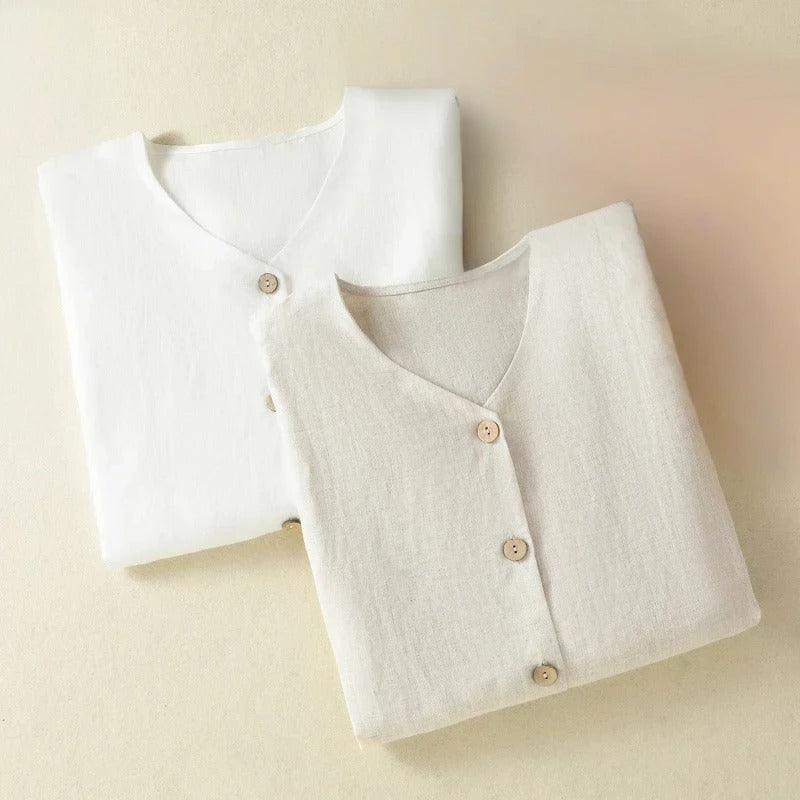 ELIZA LINEN CARDIGAN