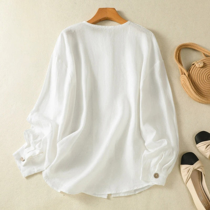 ELIZA LINEN CARDIGAN