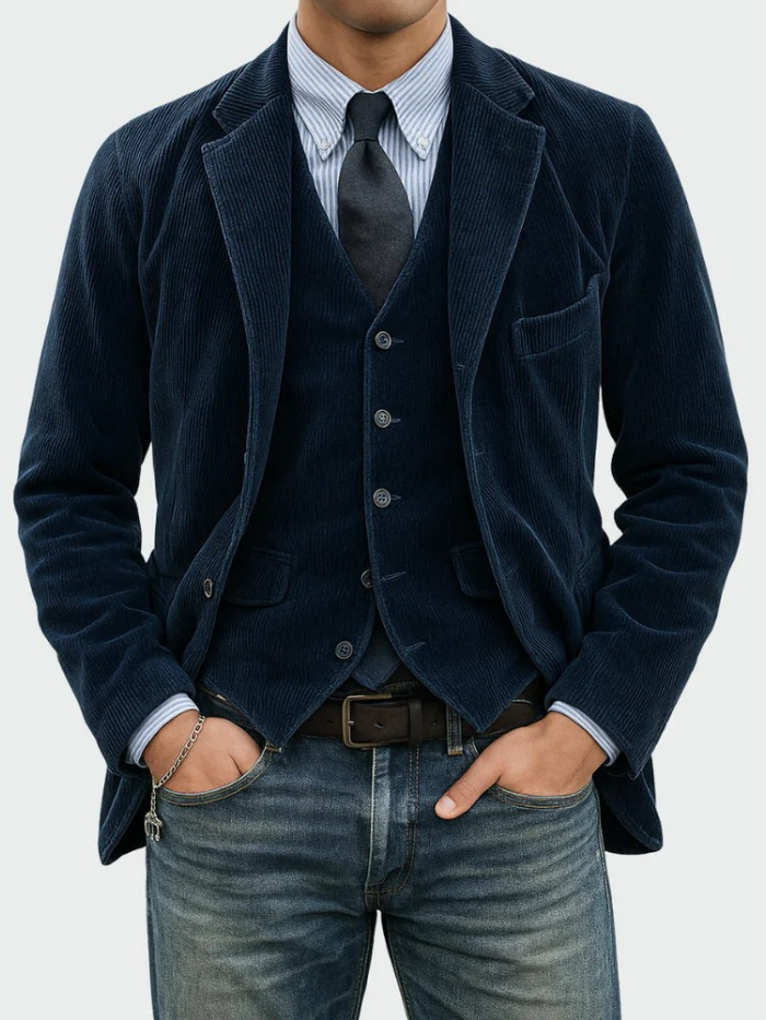WAYNE | 2-PIECE SUIT: BLAZER AND VEST – HAVERY RIDGE