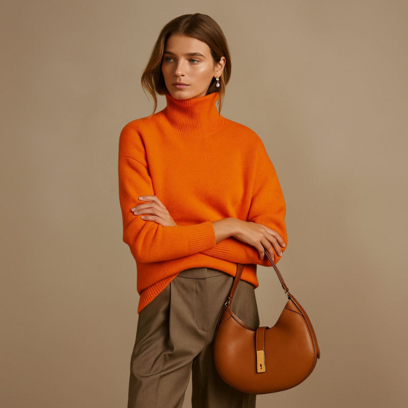 HELENA | CASHMERE TURTLENECK SWEATER