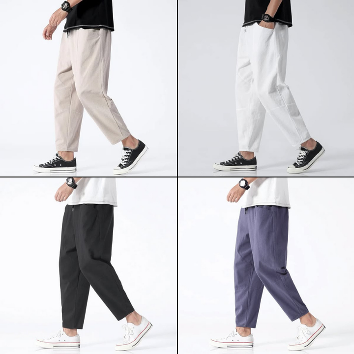 URBAN CROPPED COTTON PANTS