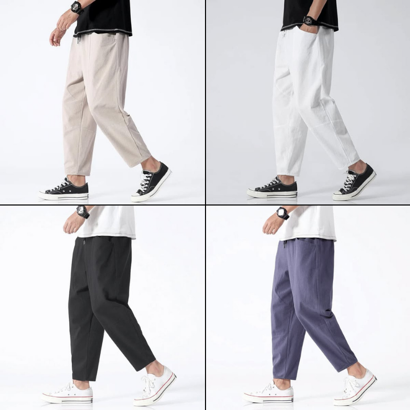 URBAN CROPPED COTTON PANTS