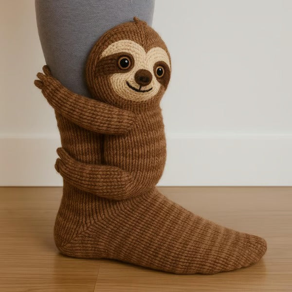 Ultra-Soft 3D Animal Design Cozy Socks for Adults