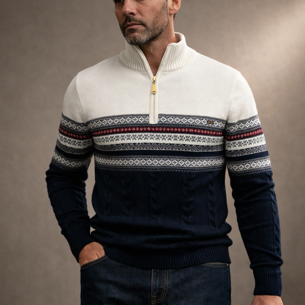 BILTMORE | PREMIUM QUARTER-ZIP SWEATER