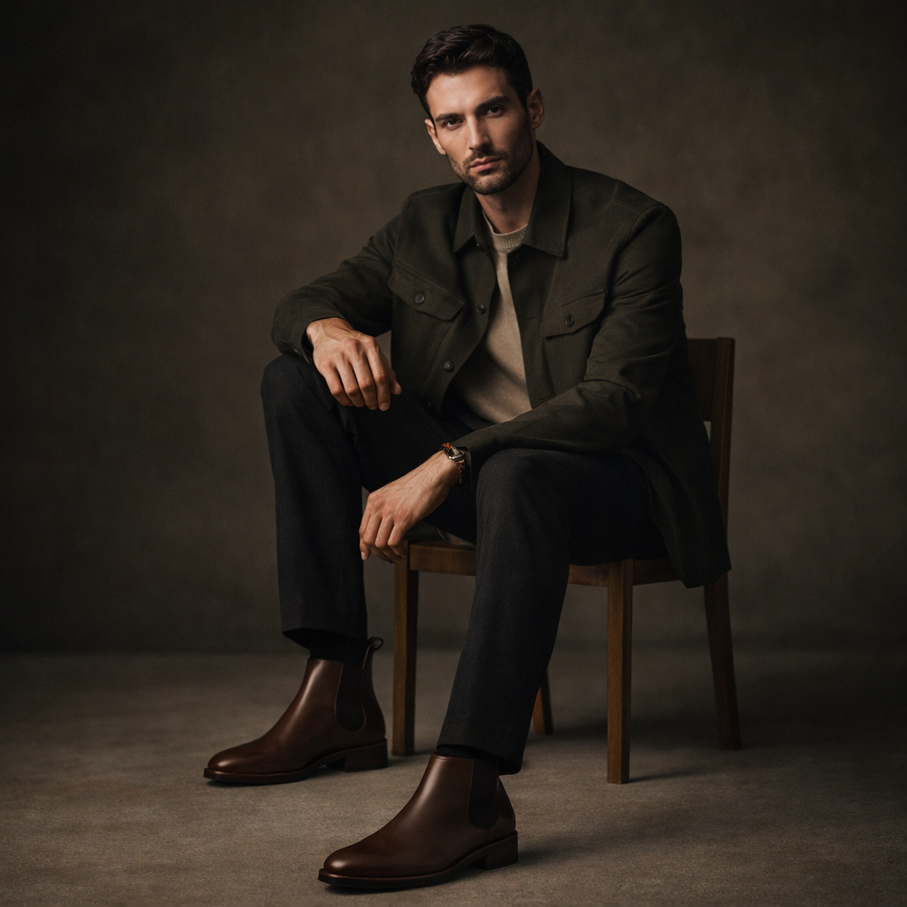 HARRISON CLASSIC CHELSEA BOOTS