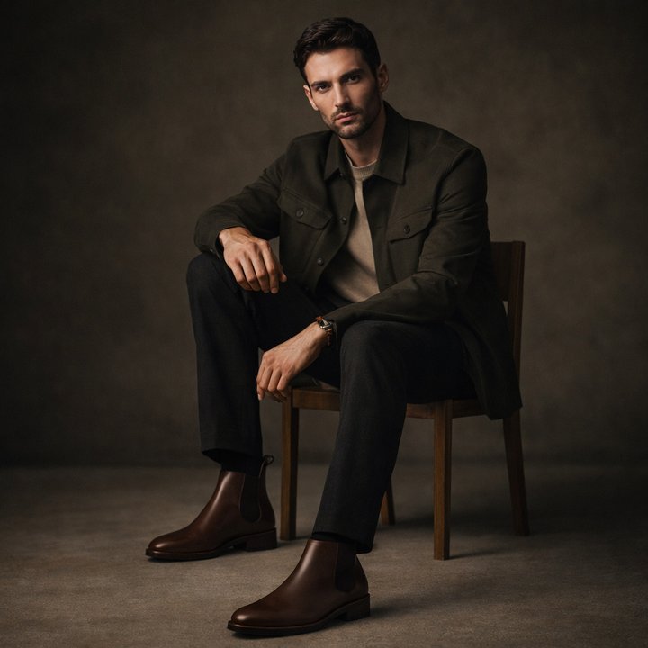 HARRISON CLASSIC CHELSEA BOOTS