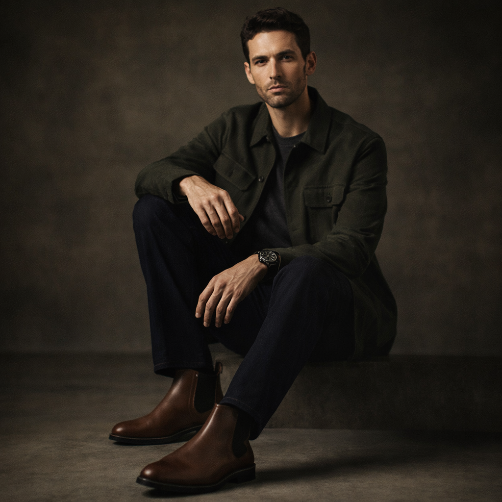 HARRISON CLASSIC CHELSEA BOOTS