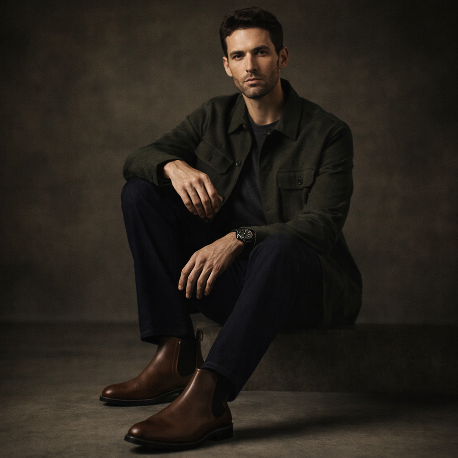 HARRISON CLASSIC CHELSEA BOOTS