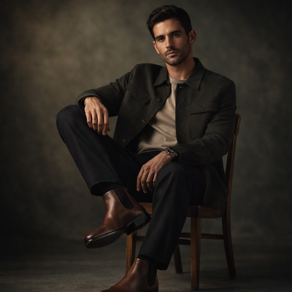 HARRISON CLASSIC CHELSEA BOOTS