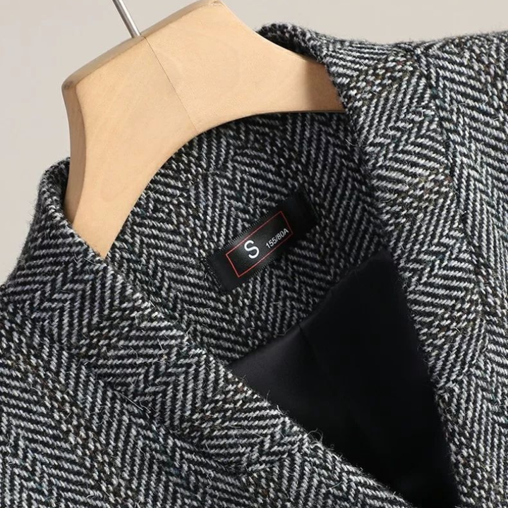 CAROLINE™ HERRINGBONE BLAZER