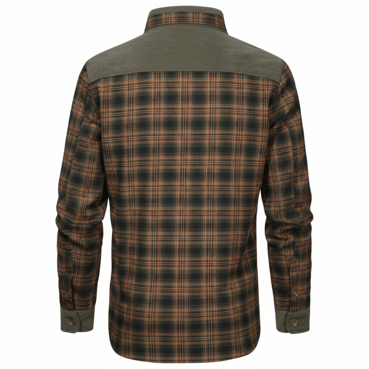 Men's Wanderer Flannel Jacket – 9 Plaid Designs, Weather-Resistant
