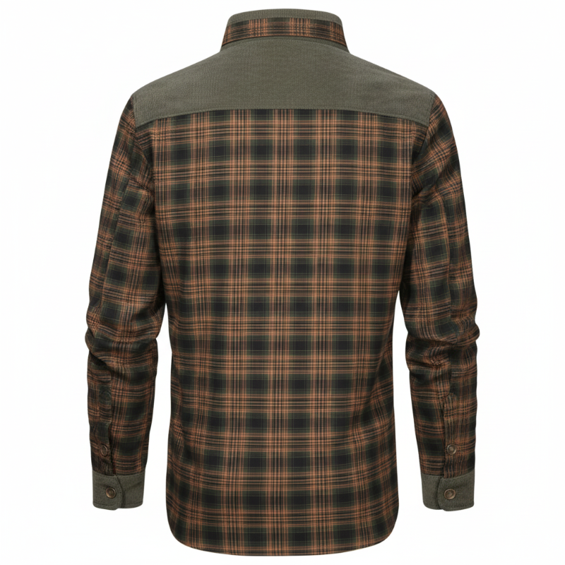 Men's Wanderer Flannel Jacket – 9 Plaid Designs, Weather-Resistant