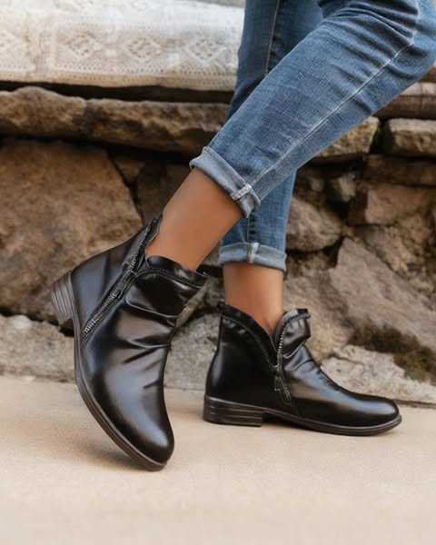 DANIELLE | ZIP-ANKLE BOOTS