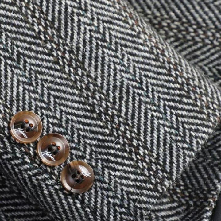 CAROLINE™ HERRINGBONE BLAZER