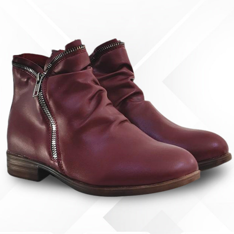 DANIELLE | ZIP-ANKLE BOOTS