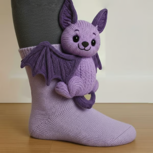 Ultra-Soft 3D Animal Design Cozy Socks for Adults
