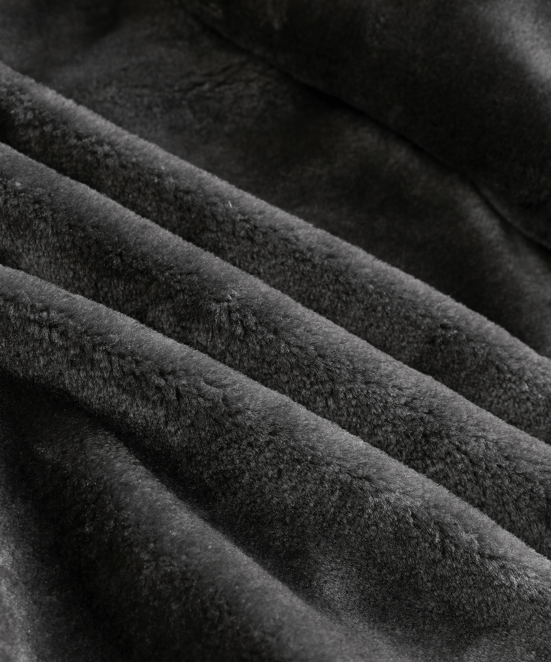 Arctic Patrol Leather Coat Premium Black PU Outerwear