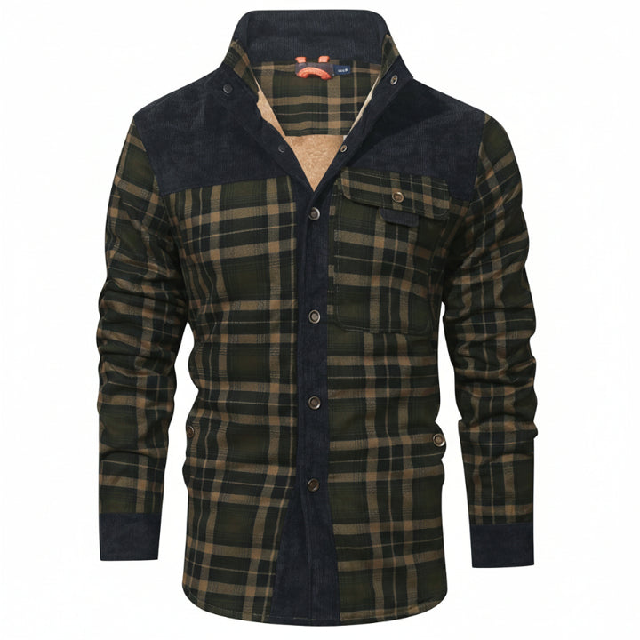 Men's Wanderer Flannel Jacket – 9 Plaid Designs, Weather-Resistant