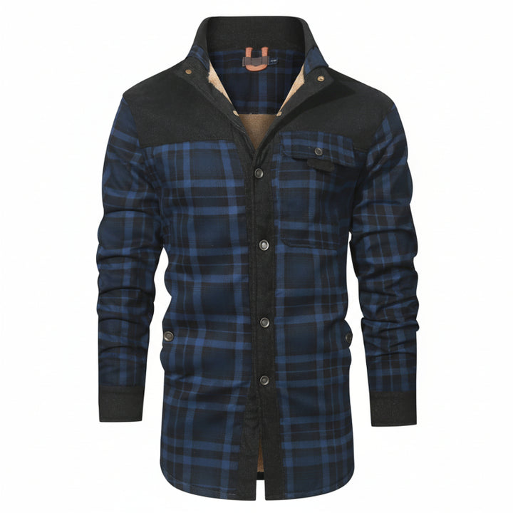 Men's Wanderer Flannel Jacket – 9 Plaid Designs, Weather-Resistant
