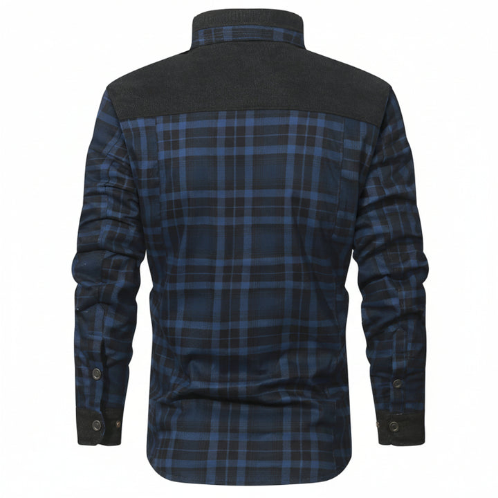 Men's Wanderer Flannel Jacket – 9 Plaid Designs, Weather-Resistant