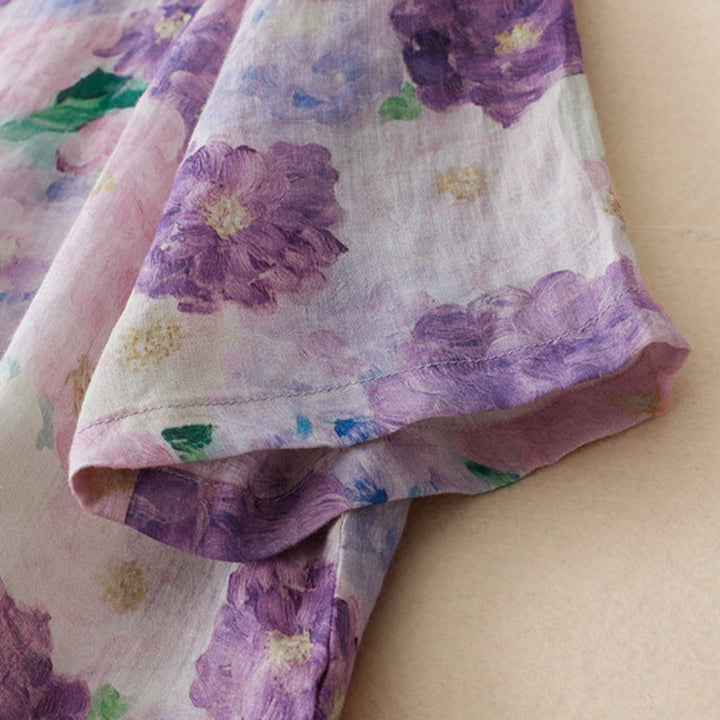 ANNI LINEN BLOUSE
