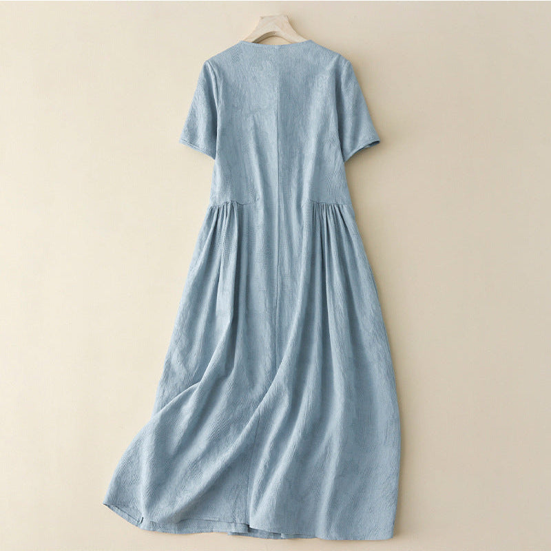 MANDY LINEN DRESS