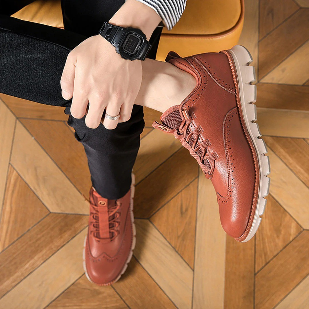 Portland™ Elegant Italian Leather Oxford Shoes