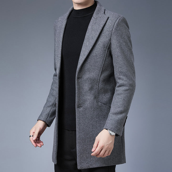 SEBESO MONGOLIAN WOOL OVERCOAT