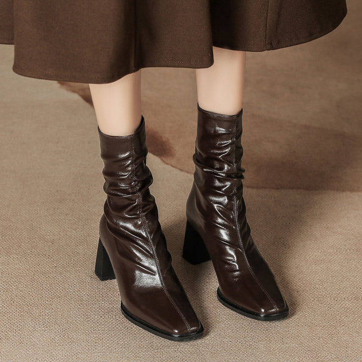 SONIA™ GEANUINE LEATHER BOOTS