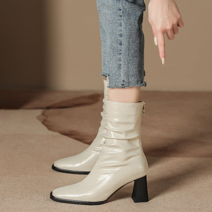 SONIA™ GEANUINE LEATHER BOOTS