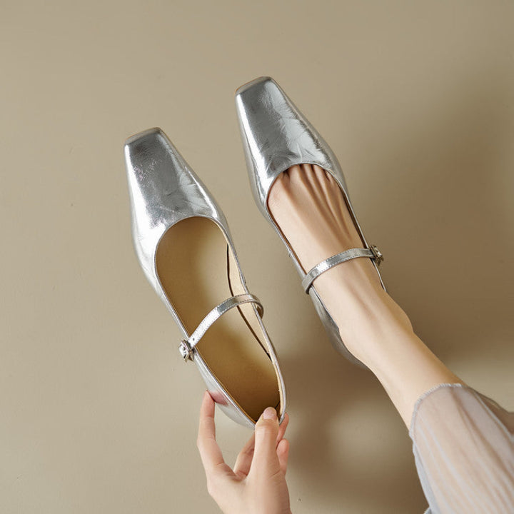 ALENA™ GENUINE LEATHER HEELS