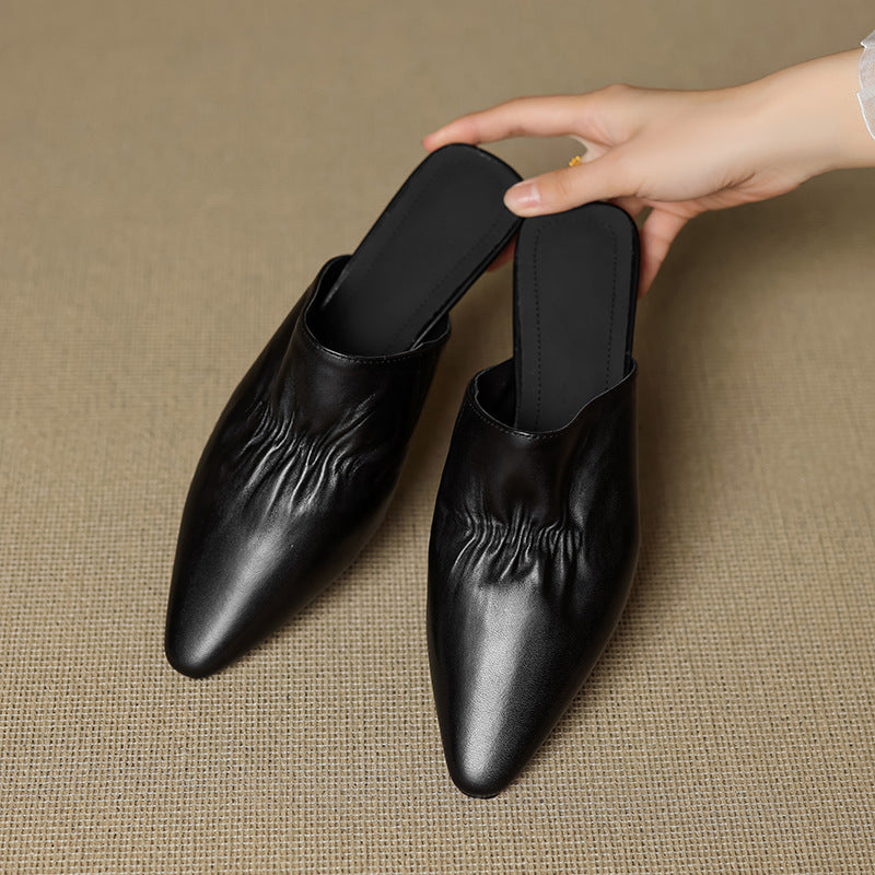 ANNA MARIA™ LEATHER MULES