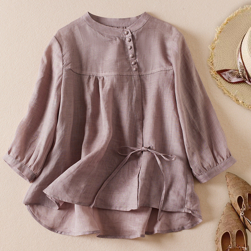 KATE LINEN BLOUSE