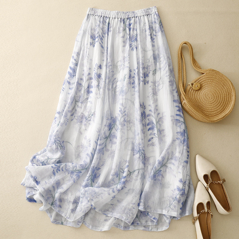 MELLY LINEN SKIRT