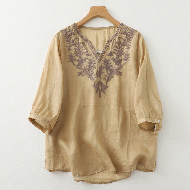 LILIA LINEN SHIRT