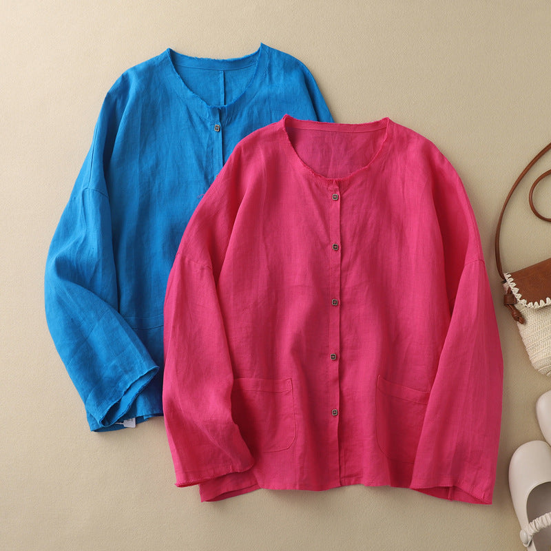 ALENA LINEN SHIRT