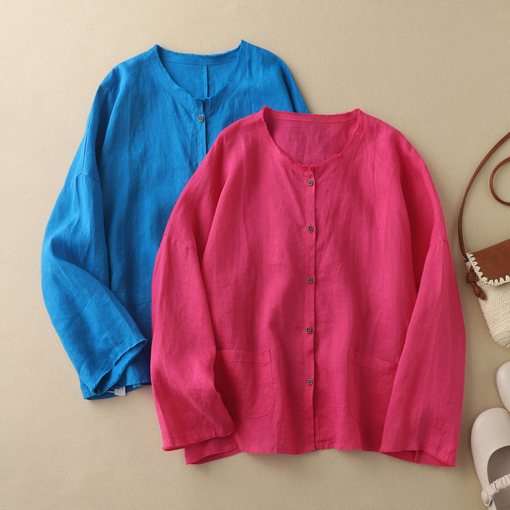 ALENA LINEN SHIRT